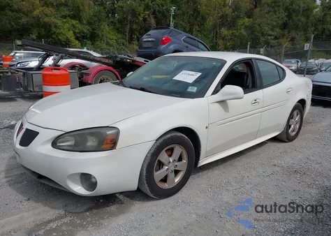 2008 Pontiac Grand Prix from USA, damaged, VIN 2G2WP552581132897